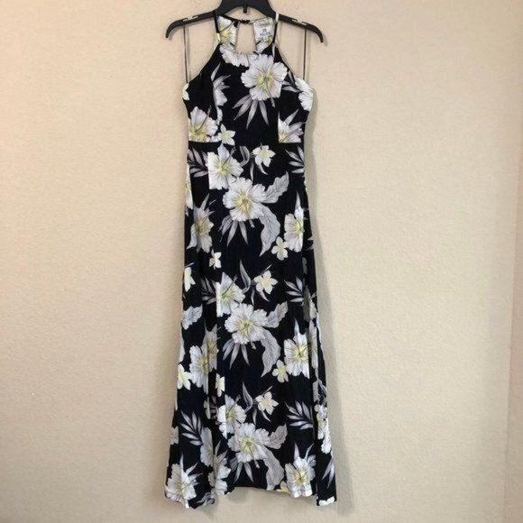 28 Palms Hawaiian Dress Floral Maxi - Picture 2 of 6